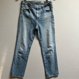 Adriano Goldschmied Isabelle High-rise Straight Crop Jeans Sz 28